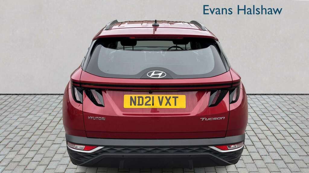 Hyundai Tucson 1.6 Tgdi 48V Mhd Se Connect 2Wd Dct 2021 ND21VXT Red #5