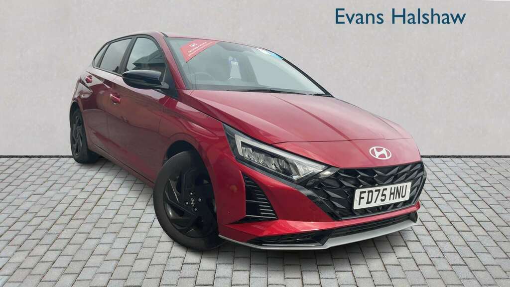 Hyundai I20 1.0T Gdi 90 Black Line 2025 Red