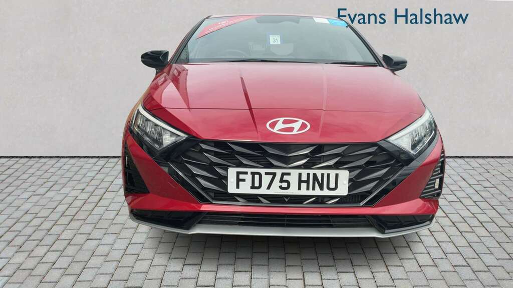Hyundai I20 1.0T Gdi 90 Black Line 2025 FD75HNU Red #4
