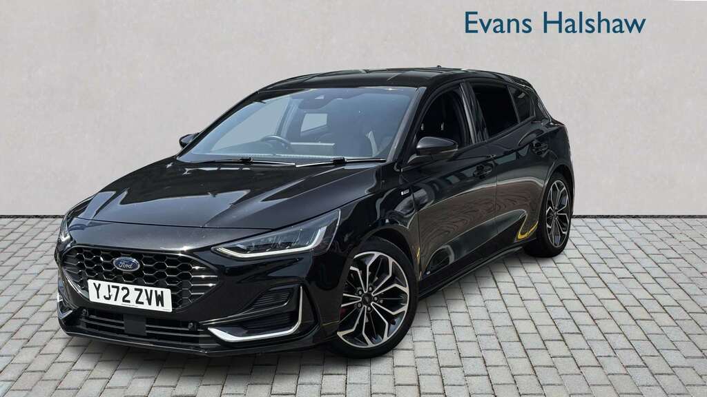 Ford Focus 1.5 Ecoblue St-line Vignale 2023 YJ72ZVW Black #2