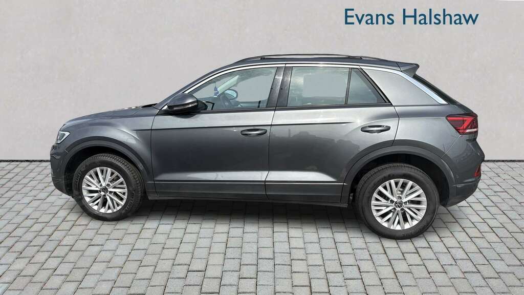 Volkswagen T-Roc 1.5 Tsi Life 2022 YC72MBV Grey #3