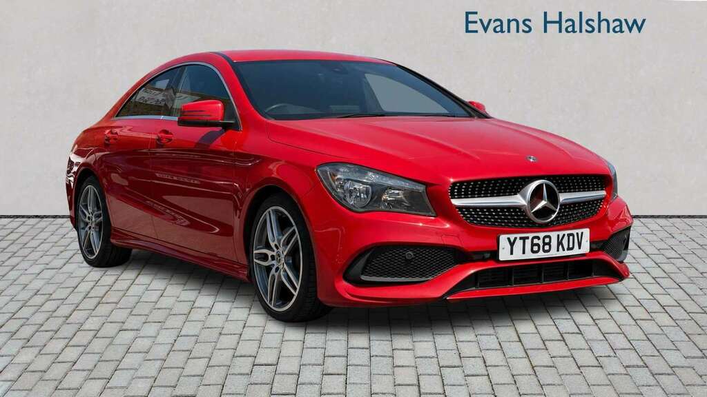 Mercedes-Benz CLA Class 180 Amg Line Edition 2018 Red