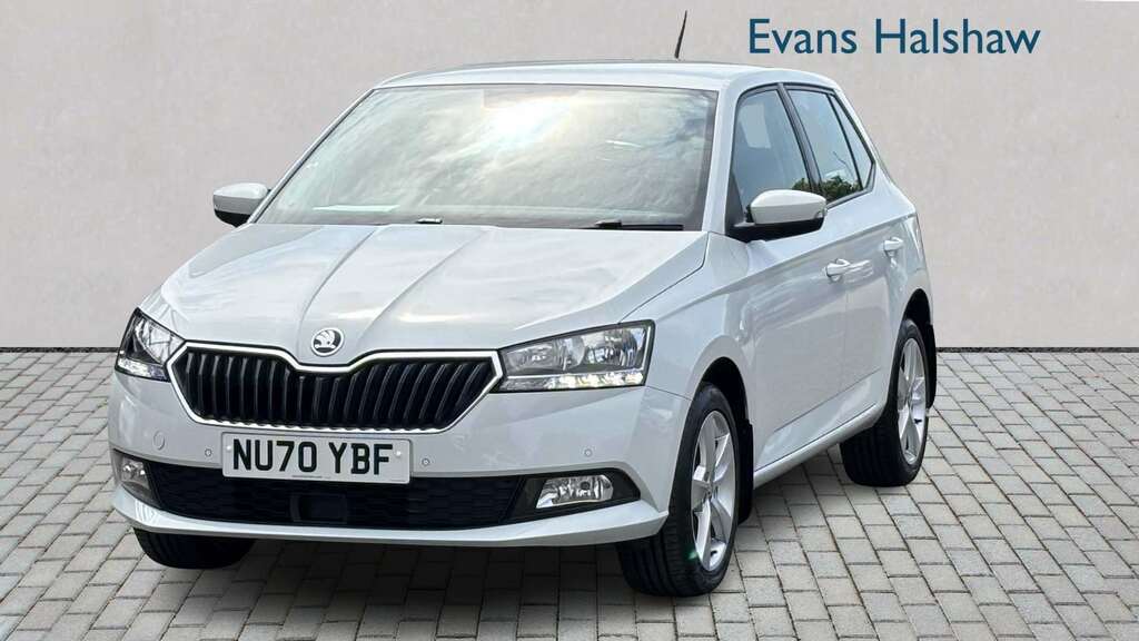 Skoda Fabia 1.0 Tsi Se L 2020 White #3