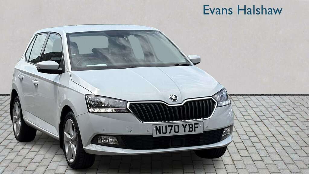 Skoda Fabia 1.0 Tsi Se L 2020 White