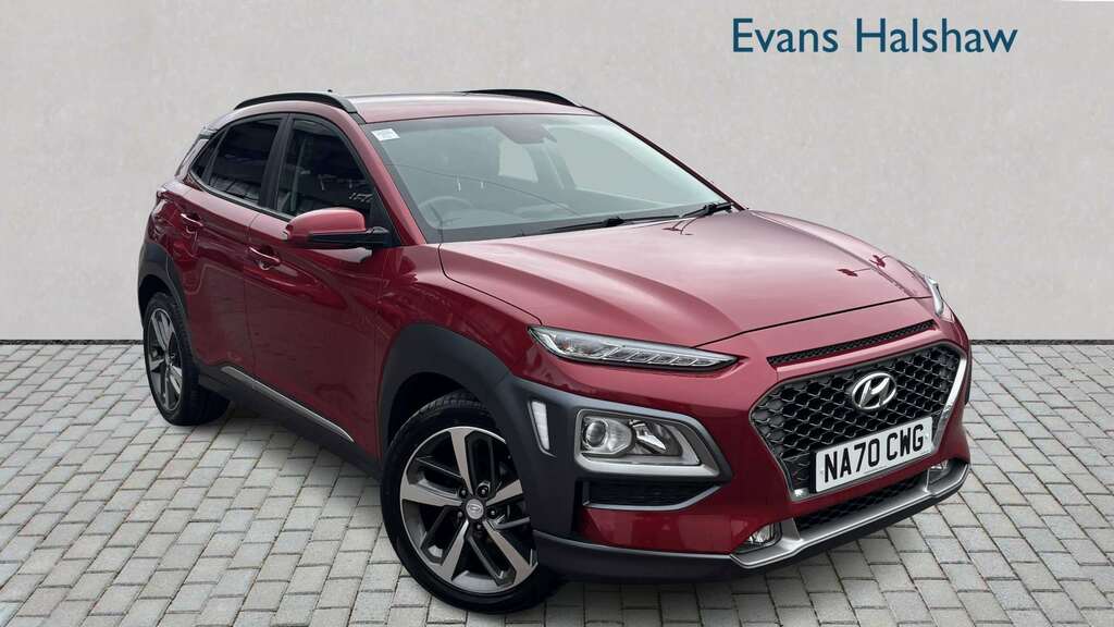 Hyundai Kona 1.0T Gdi Blue Drive Premium 2020 Red