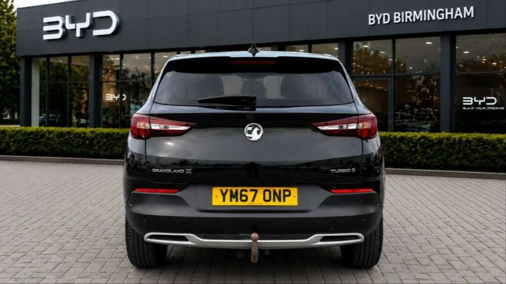 Vauxhall Grandland X 1.6 Turbo D Sport Nav 2018 YM67ONP Black #5