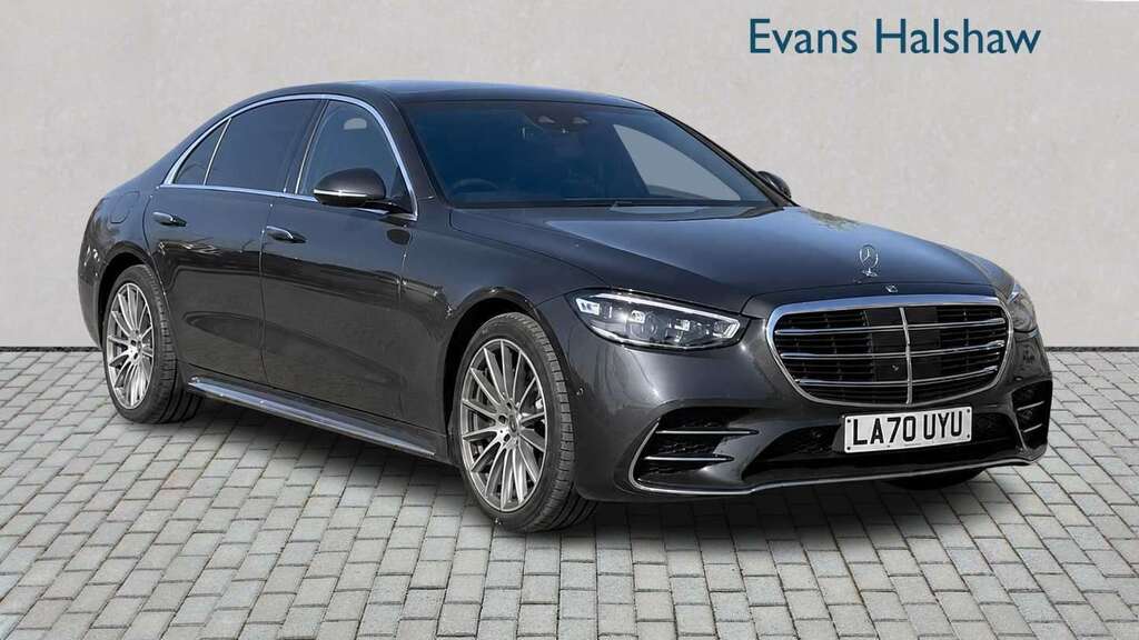 Mercedes-Benz S Class S500l 4Matic Amg Line Premium 9G-tronic 2021 Blue