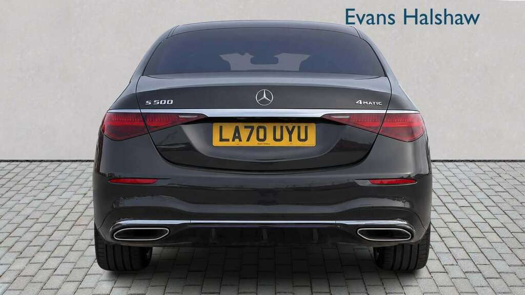 Mercedes-Benz S Class S500l 4Matic Amg Line Premium 9G-tronic 2021 Blue #5