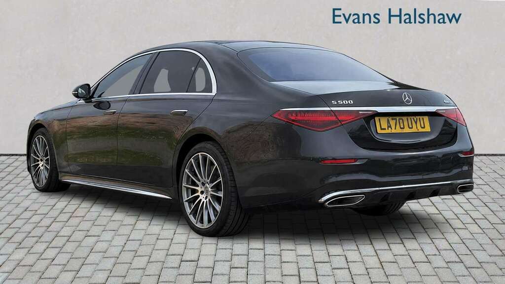 Mercedes-Benz S Class S500l 4Matic Amg Line Premium 9G-tronic 2021 Blue #2