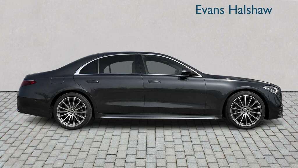 Mercedes-Benz S Class S500l 4Matic Amg Line Premium 9G-tronic 2021 Blue #6