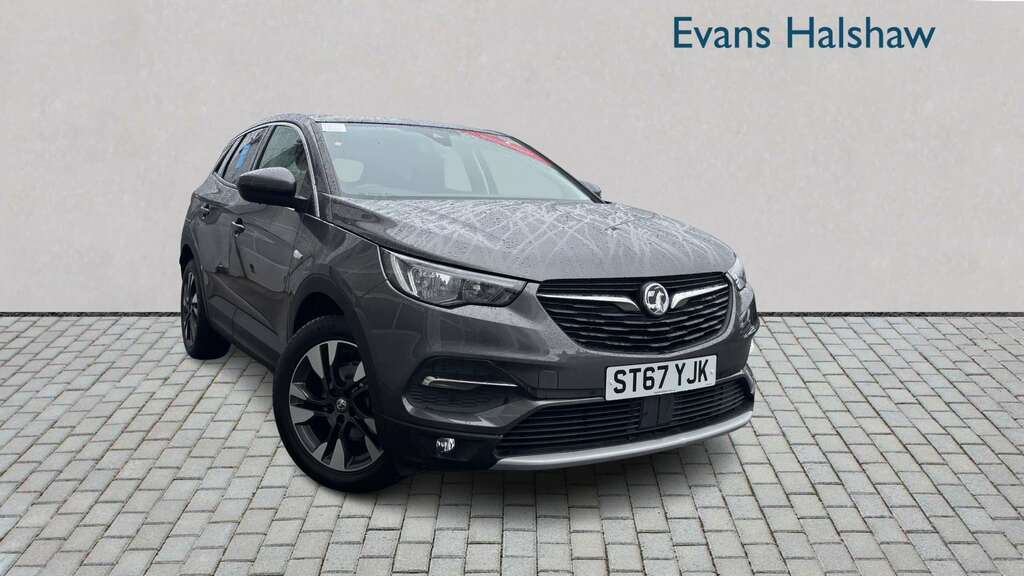 Vauxhall Grandland X 1.2 Turbo Sport Nav 2018 Grey
