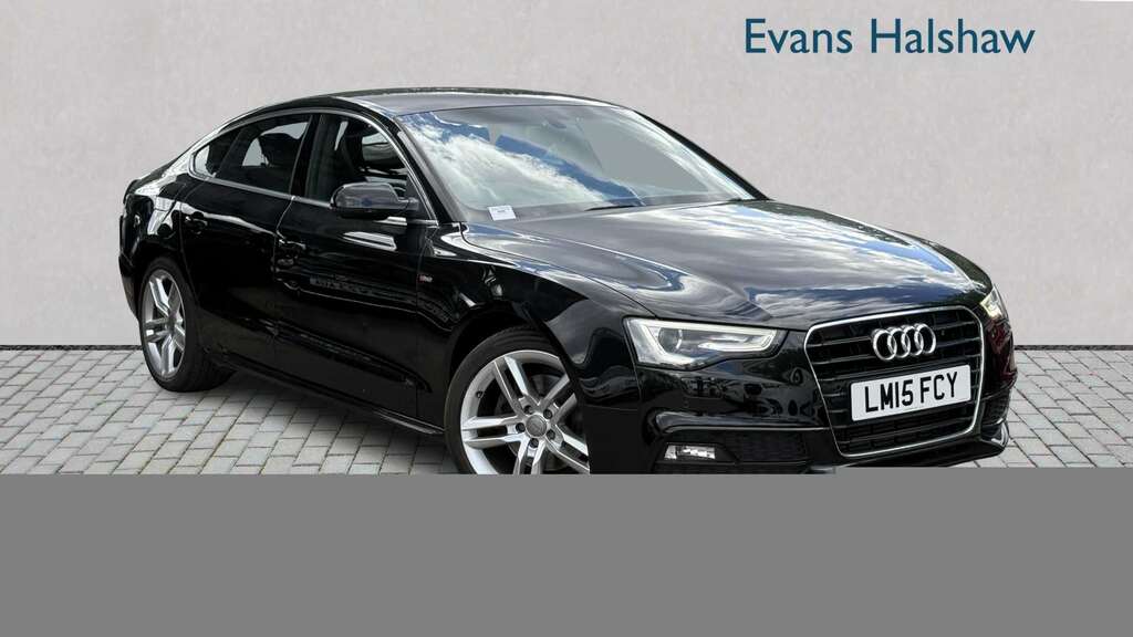 Audi A5 1.8T Fsi S Line Multitronic 5 Seat 2015 Black