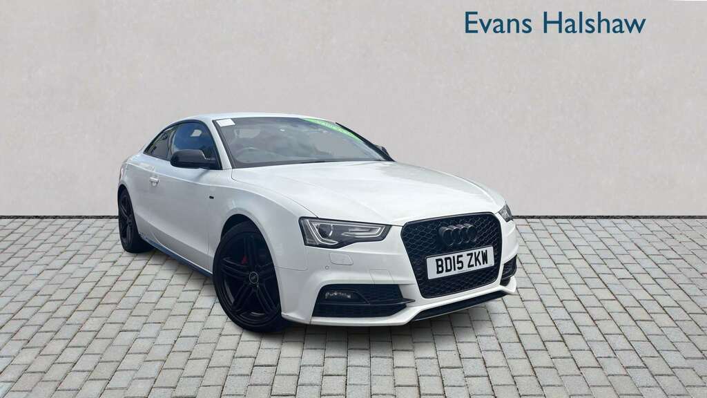 Audi A5 2.0 Tdi 177 Quattro Black Ed Plus S Tronic 201 White