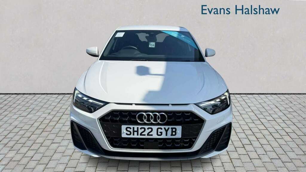 Audi A1 30 Tfsi 110 S Line 2022 SH22GYB White #3