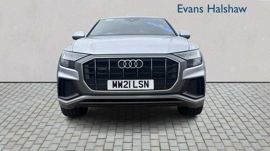 Audi Q8 50 Tdi Quattro S Line Tiptronic Leather 2021 MW21LSN Silver #4
