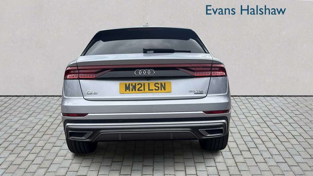 Audi Q8 50 Tdi Quattro S Line Tiptronic Leather 2021 MW21LSN Silver #5
