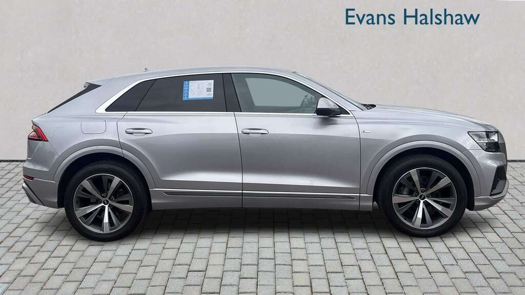 Audi Q8 50 Tdi Quattro S Line Tiptronic Leather 2021 MW21LSN Silver #6