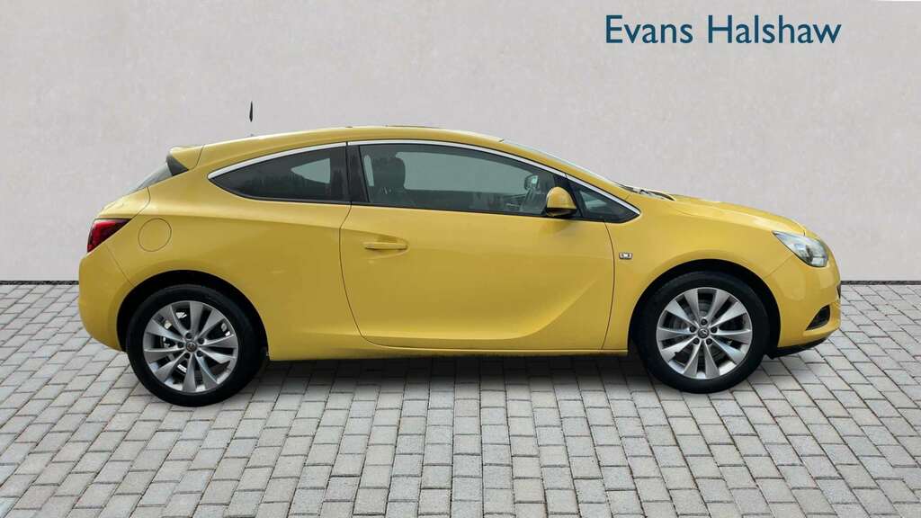 Vauxhall Astra GTC 1.4T 16V 140 Sri 2014 LF64XKS Yellow #3