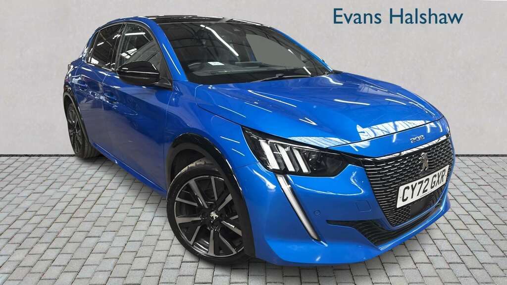 Peugeot 208 1.2 Puretech 100 Gt Eat8 2023 CY72GXR Blue