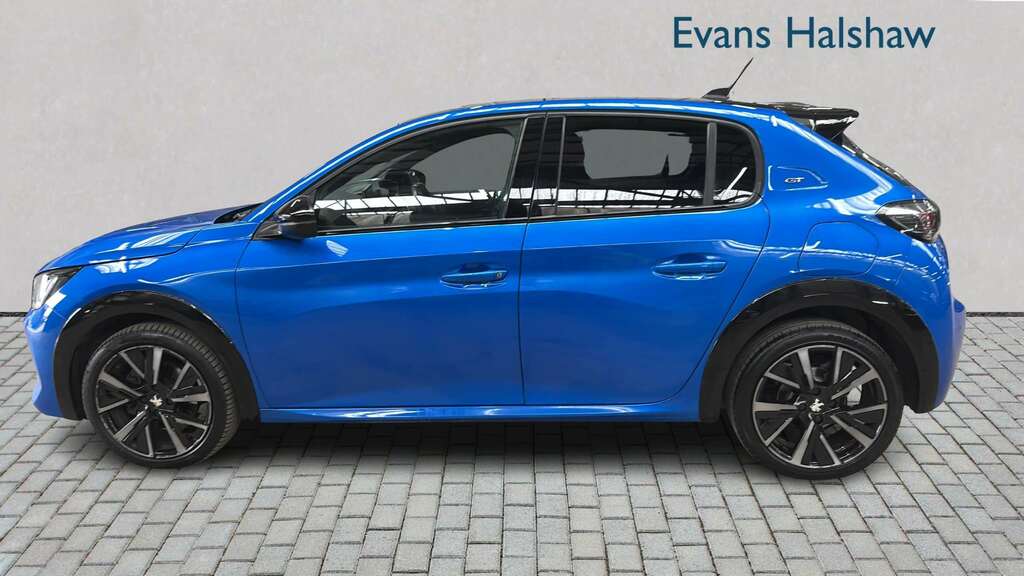 Peugeot 208 1.2 Puretech 100 Gt Eat8 2023 CY72GXR Blue #3