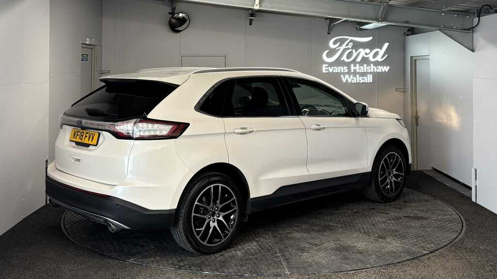 Ford Edge 2.0 Tdci 180 Titanium 2018 KF18FVV White #5