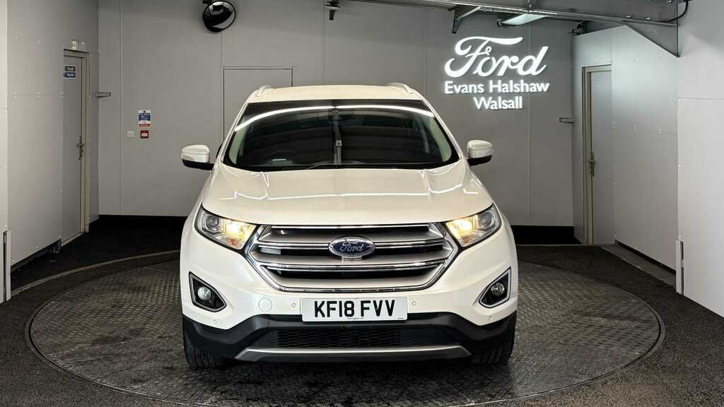 Ford Edge 2.0 Tdci 180 Titanium 2018 KF18FVV White #2
