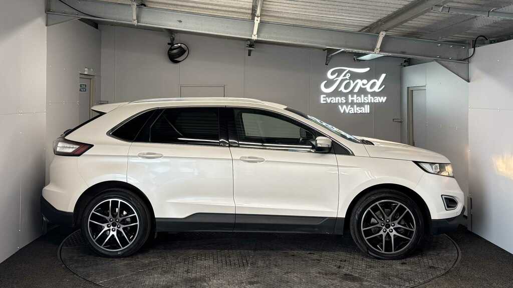 Ford Edge 2.0 Tdci 180 Titanium 2018 KF18FVV White #4