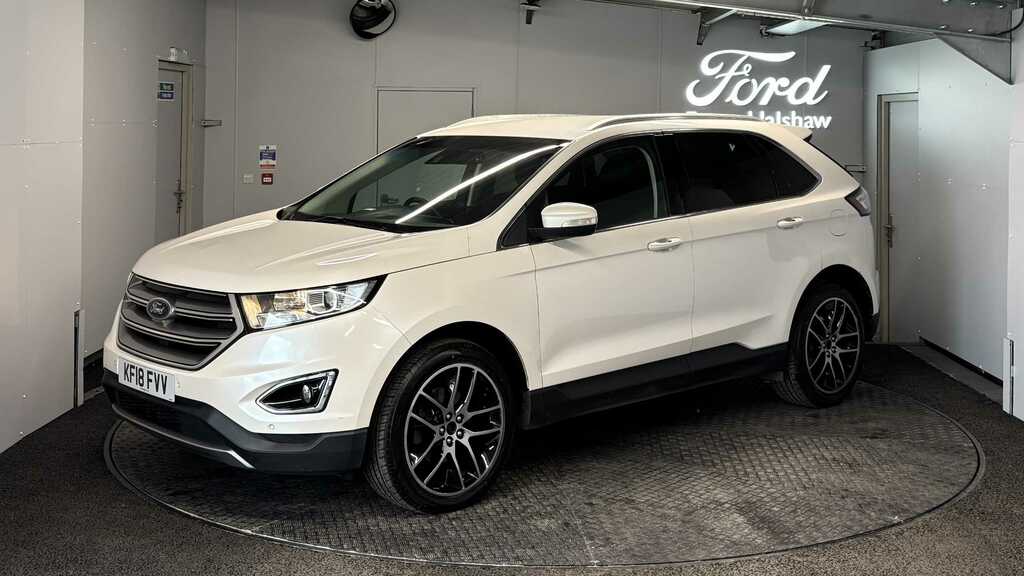 Ford Edge 2.0 Tdci 180 Titanium 2018 KF18FVV White #3