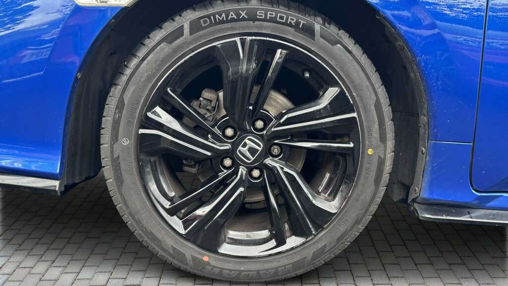 Honda Civic 1.0 Vtec Turbo 126 Sport Line 2019 NJ69YSE Blue #6
