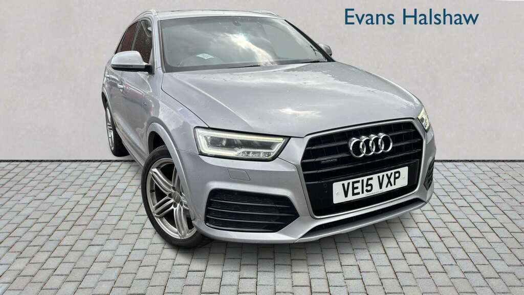 Audi Q3 2.0 Tdi Quattro S Line Plus 2015 Silver