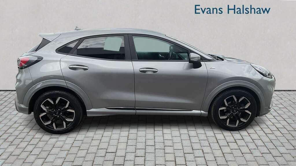 Ford Puma 1.0 Ecoboost Hybrid Mhev 155 St-line X 2023 FV72MFN Silver #2