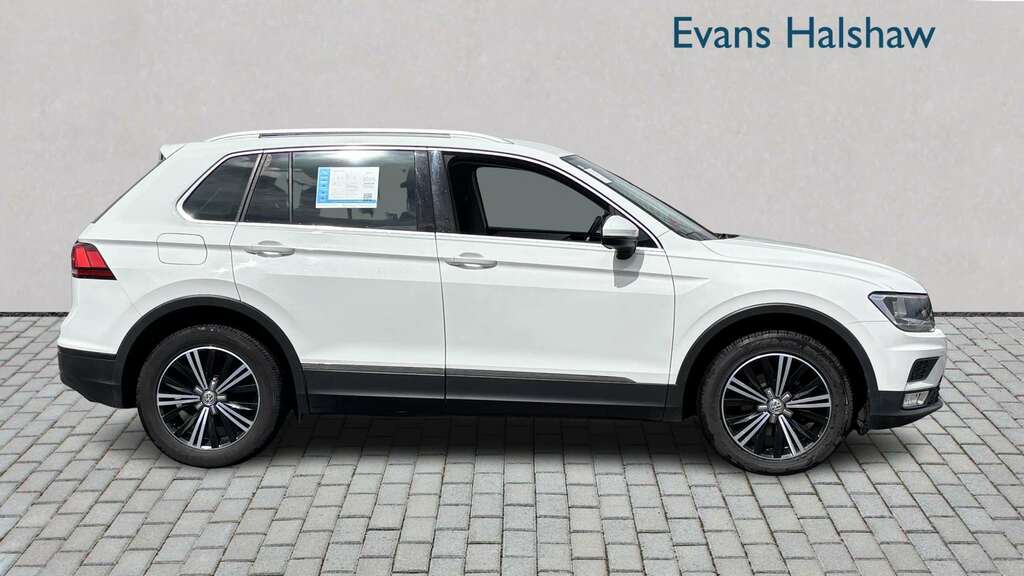 Volkswagen Tiguan 2.0 Tdi 150 4Motion Se Nav Dsg 2016 TW51WAN White #5