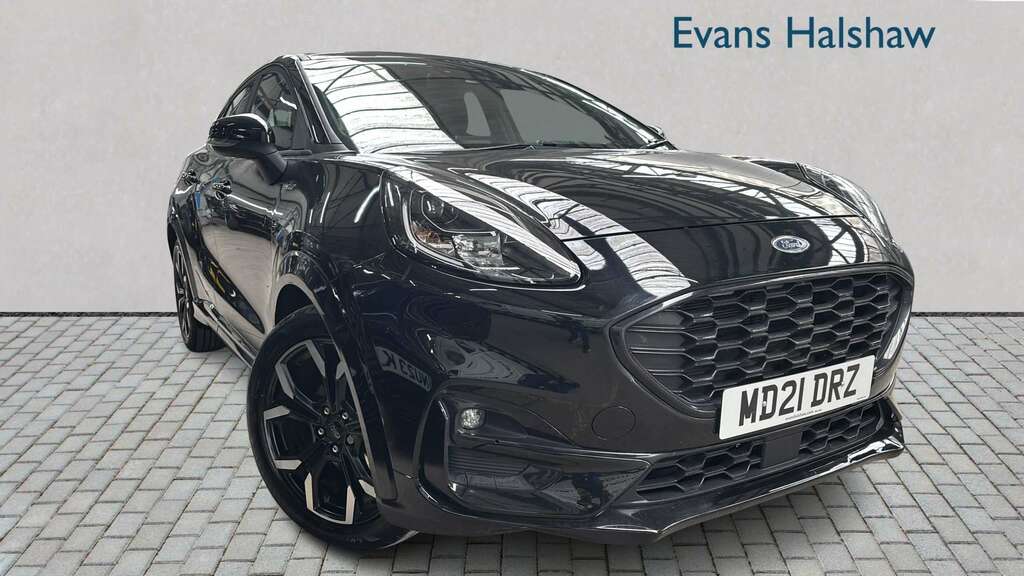 Ford Puma 1.0 Ecoboost Hybrid Mhev St-line X 2021 Black