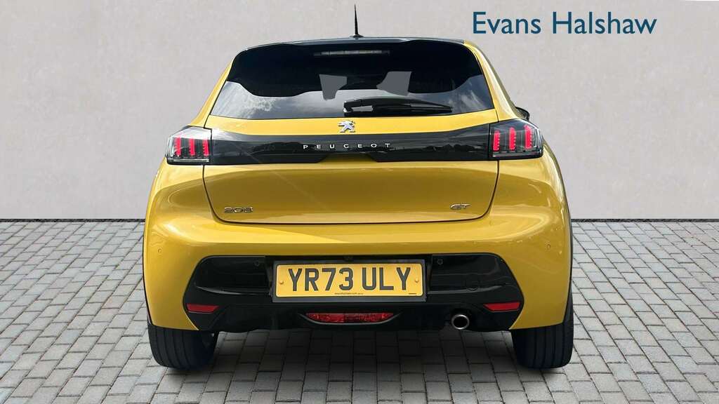 Peugeot 208 1.2 Puretech 100 Gt Eat8 2023 YR73ULY Yellow #5