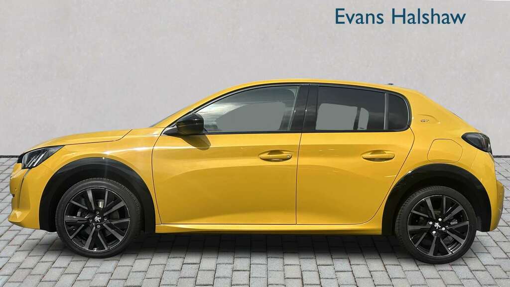 Peugeot 208 1.2 Puretech 100 Gt Eat8 2023 YR73ULY Yellow #3