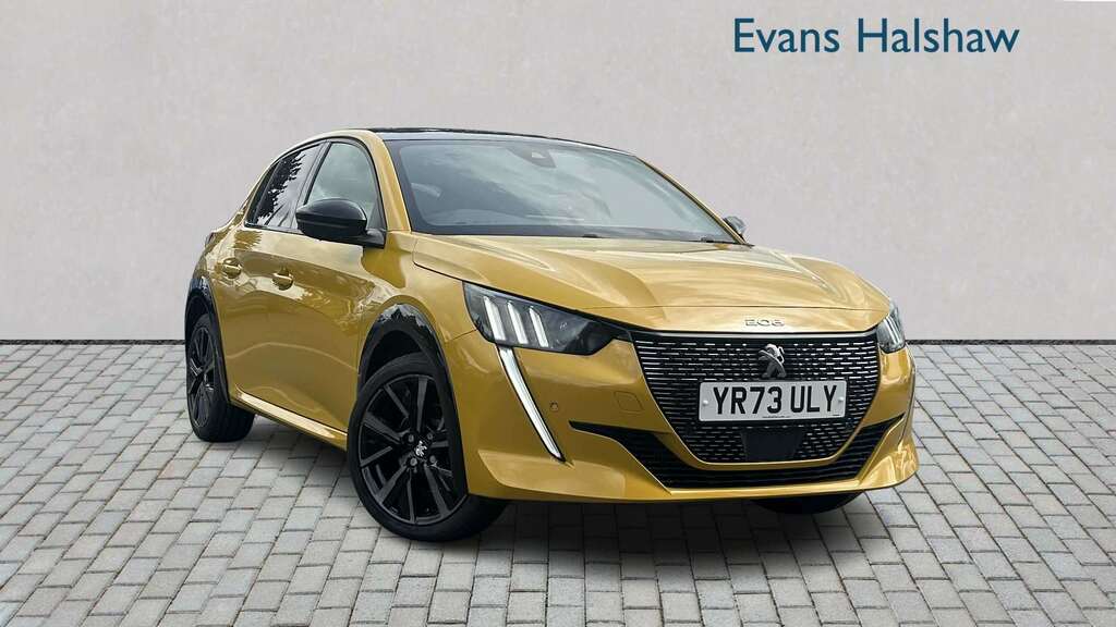 Peugeot 208 1.2 Puretech 100 Gt Eat8 2023 Yellow