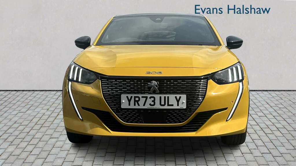 Peugeot 208 1.2 Puretech 100 Gt Eat8 2023 YR73ULY Yellow #4