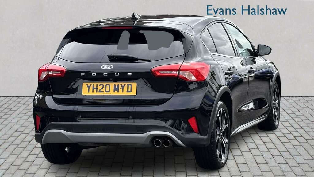 Ford Focus 1.0 Ecoboost 125 Active X 2020 YH20MYD Black #6