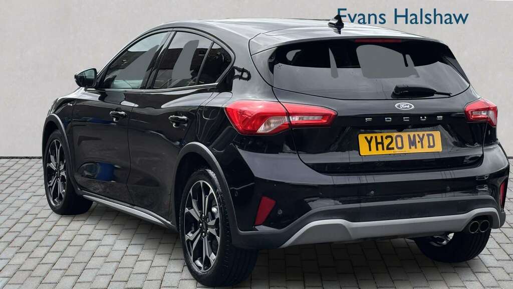 Ford Focus 1.0 Ecoboost 125 Active X 2020 YH20MYD Black #4