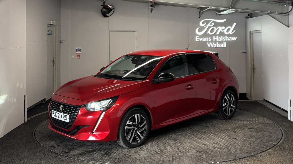 Peugeot 208 1.2 Puretech 100 Allure Premium Eat8 2023 PJ72XRS Red #3