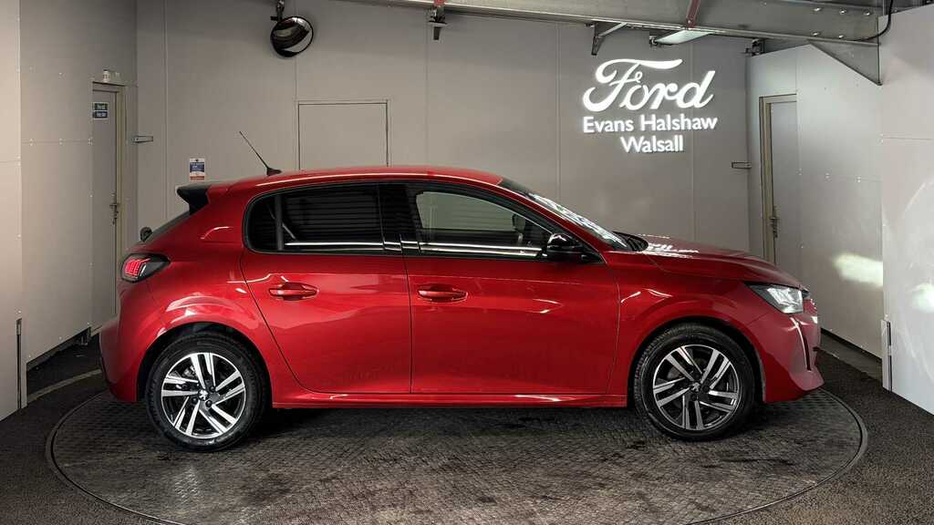 Peugeot 208 1.2 Puretech 100 Allure Premium Eat8 2023 PJ72XRS Red #4