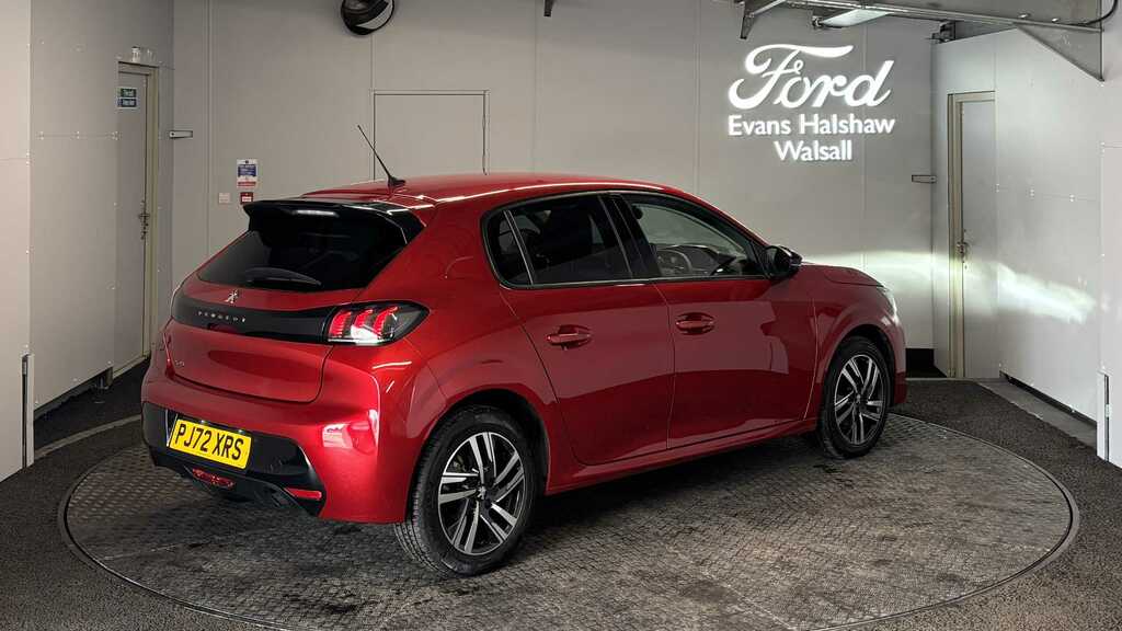 Peugeot 208 1.2 Puretech 100 Allure Premium Eat8 2023 PJ72XRS Red #5