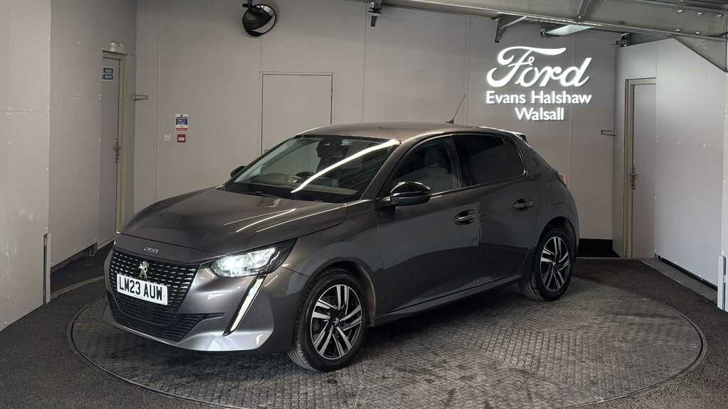 Peugeot 208 1.5 Bluehdi 100 Allure Premium 2023 LM23AUW Grey #3