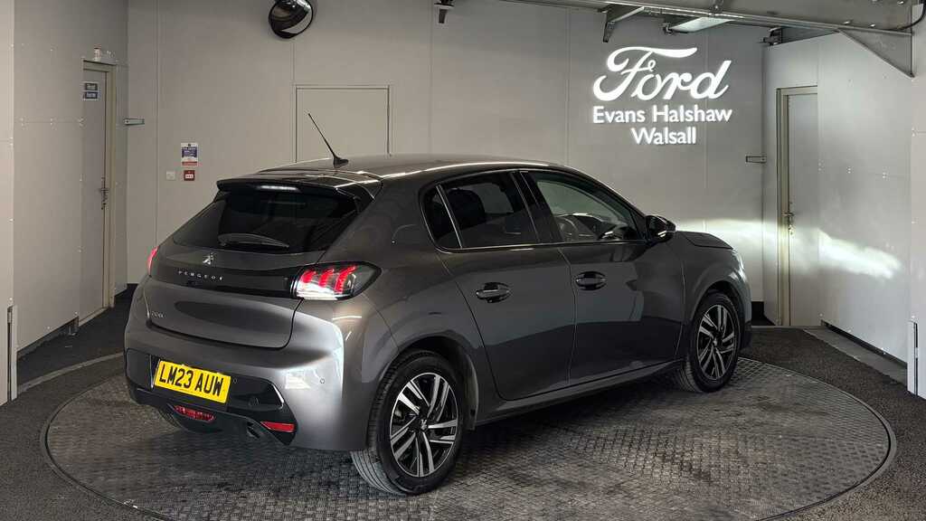 Peugeot 208 1.5 Bluehdi 100 Allure Premium 2023 LM23AUW Grey #5