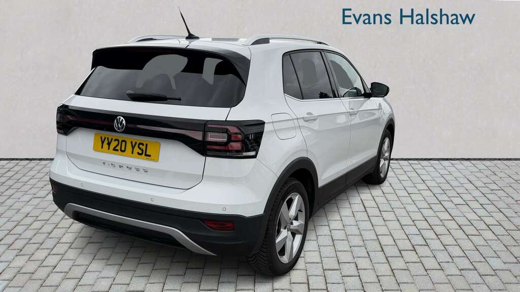 Volkswagen T-Cross 1.0 Tsi 115 Sel Dsg 2020 White #3