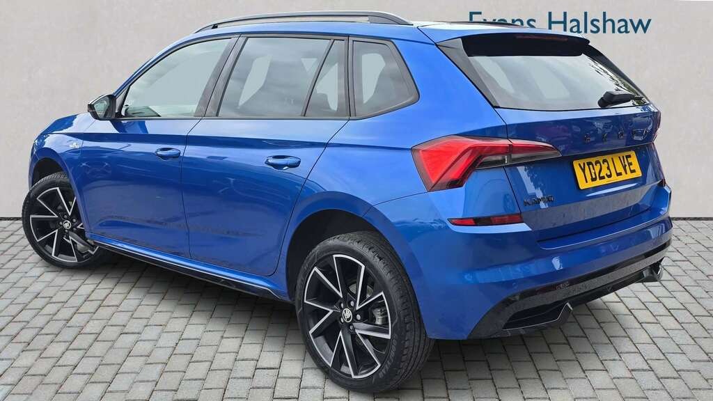 Skoda Kamiq 1.0 Tsi 110 Monte Carlo Dsg 2023 YD23LVE Blue #4