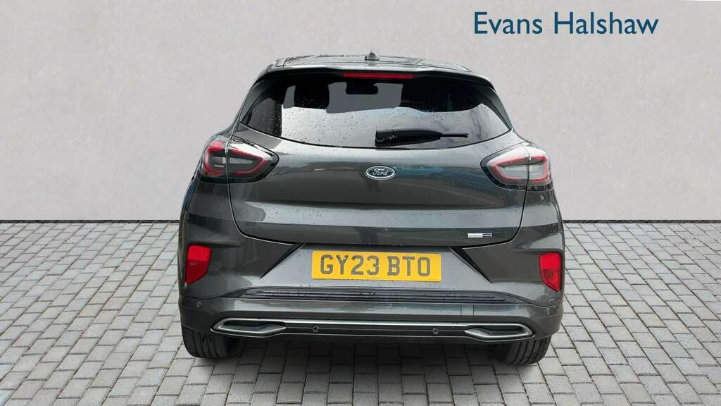 Ford Puma 1.0 Ecoboost Hybr Mhev 155 St-line Vignale Dct GY23BTO Grey #4