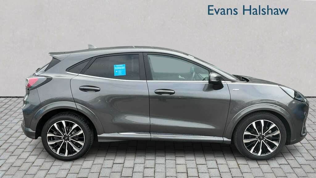 Ford Puma 1.0 Ecoboost Hybr Mhev 155 St-line Vignale Dct GY23BTO Grey #2