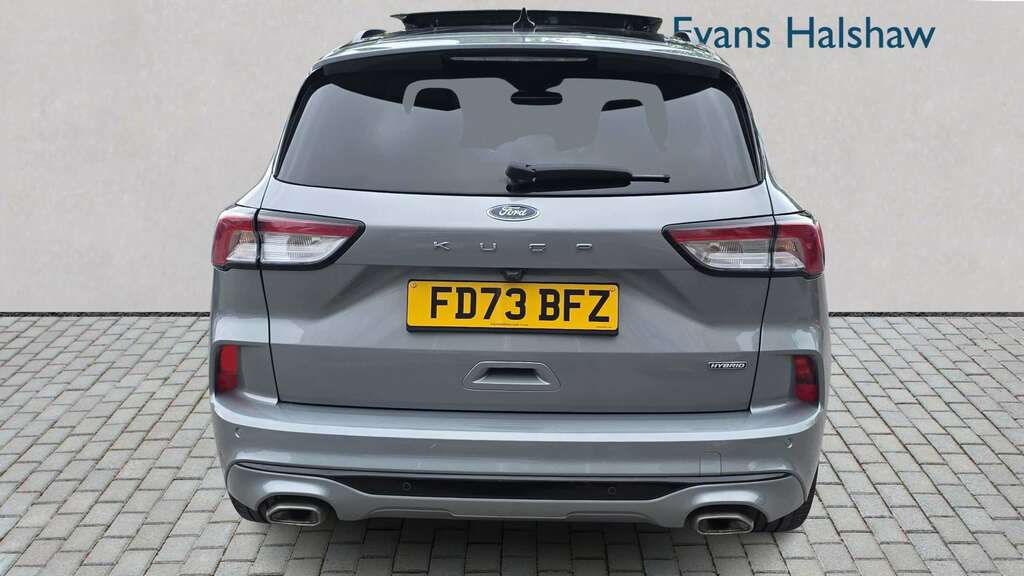 Ford Kuga 2.5 Fhev St-line X Edition Cvt 2023 FD73BFZ Silver #4