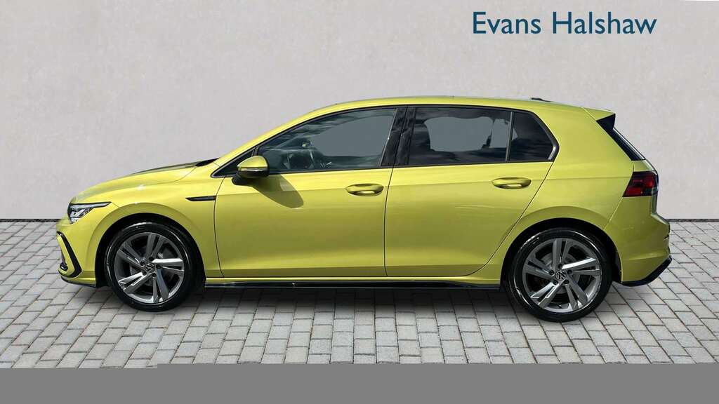 Volkswagen Golf 1.5 Tsi 150 R-line 2021 Yellow #4